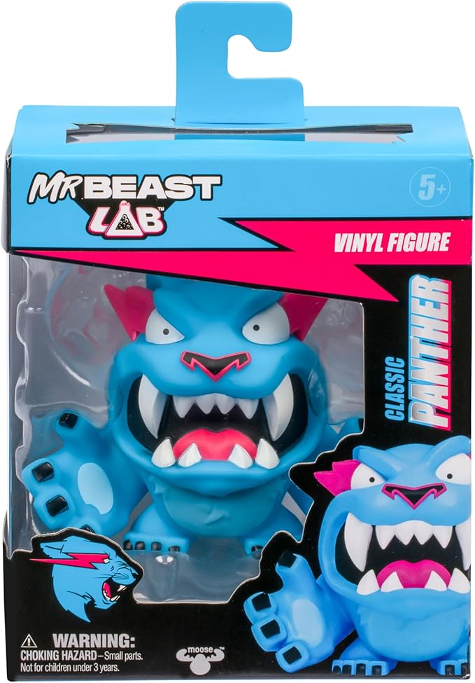 Buy MrBeast Lab Collectible Vinyl Figures Classic Panther | Yallatoys.com