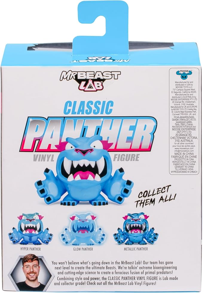 Buy MrBeast Lab Collectible Vinyl Figures Classic Panther | Yallatoys.com