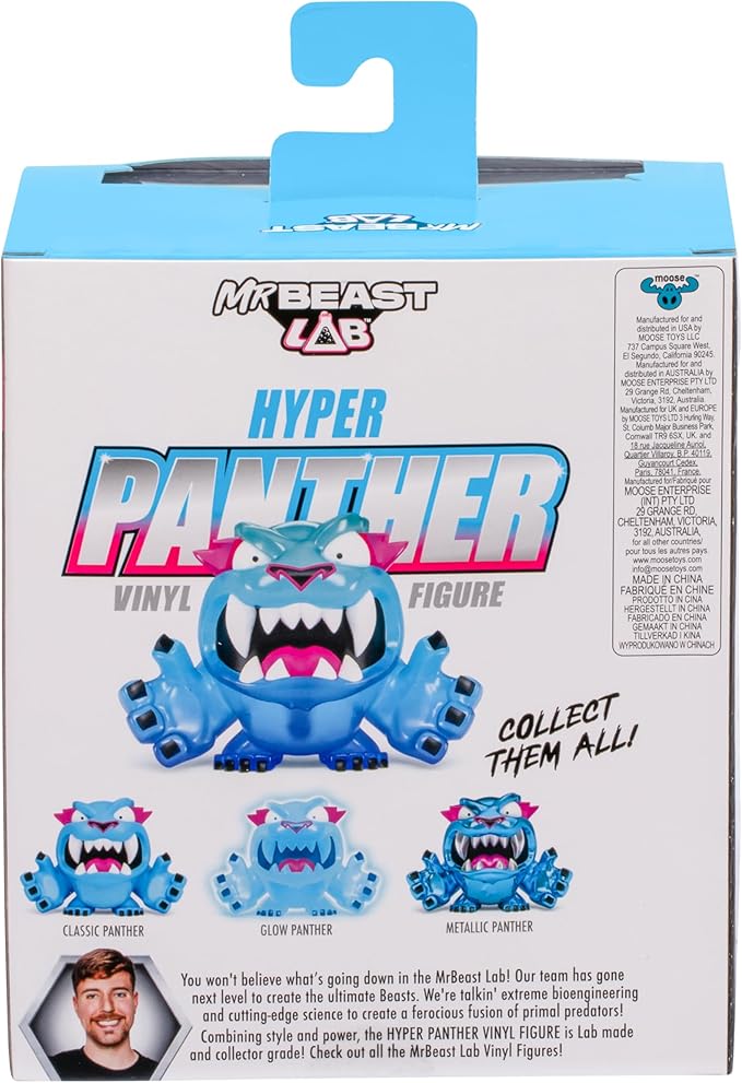 Buy MrBeast Lab Collectible Vinyl Figures Hyper Panther | Yallatoys.com