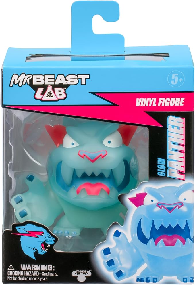 Buy MrBeast Lab Collectible Vinyl Figures Glow Panther | Yallatoys.com