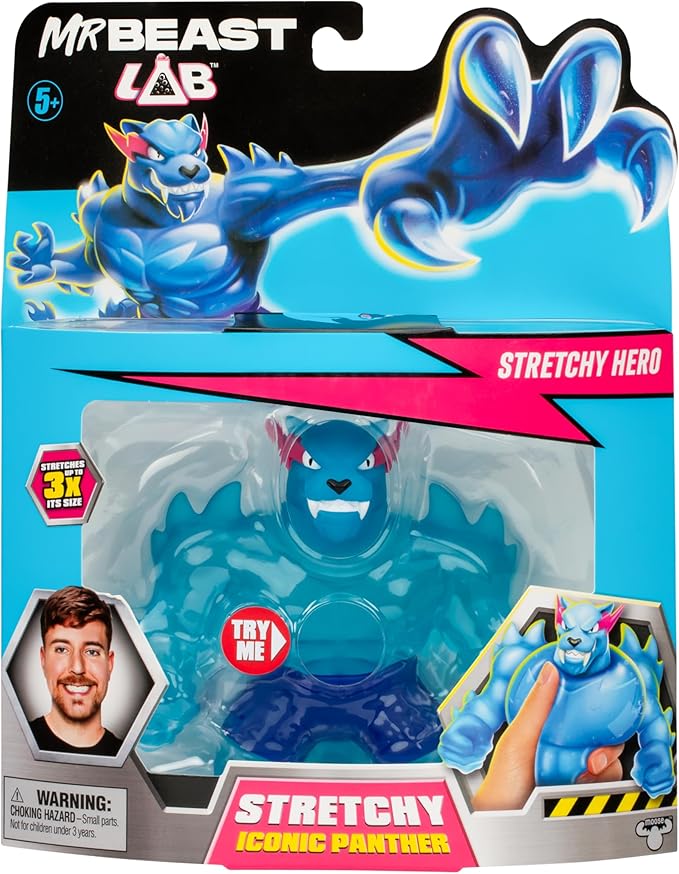 Buy MrBeast Lab W1 Stretchy Hero Iconic Panther | Yallatoys.com