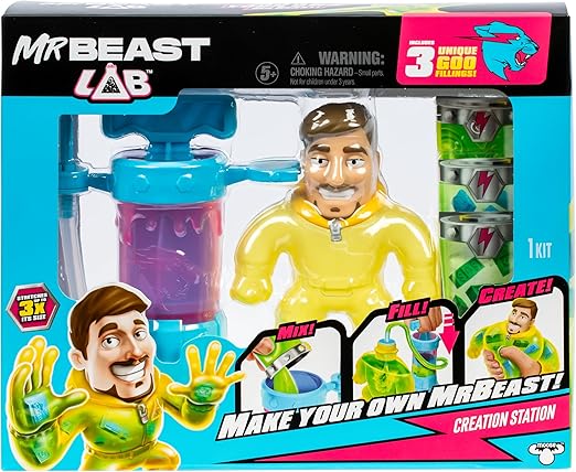 Buy MrBeast Lab Hero Creator Make Your Own Hazmat Jimmy | Yallatoys.com