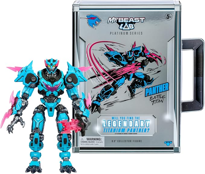 Buy MrBeast Lab Platinum Series Collector Figure Panther | Yallatoys.com