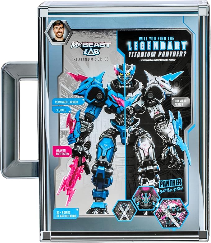 Buy MrBeast Lab Platinum Series Collector Figure Panther | Yallatoys.com