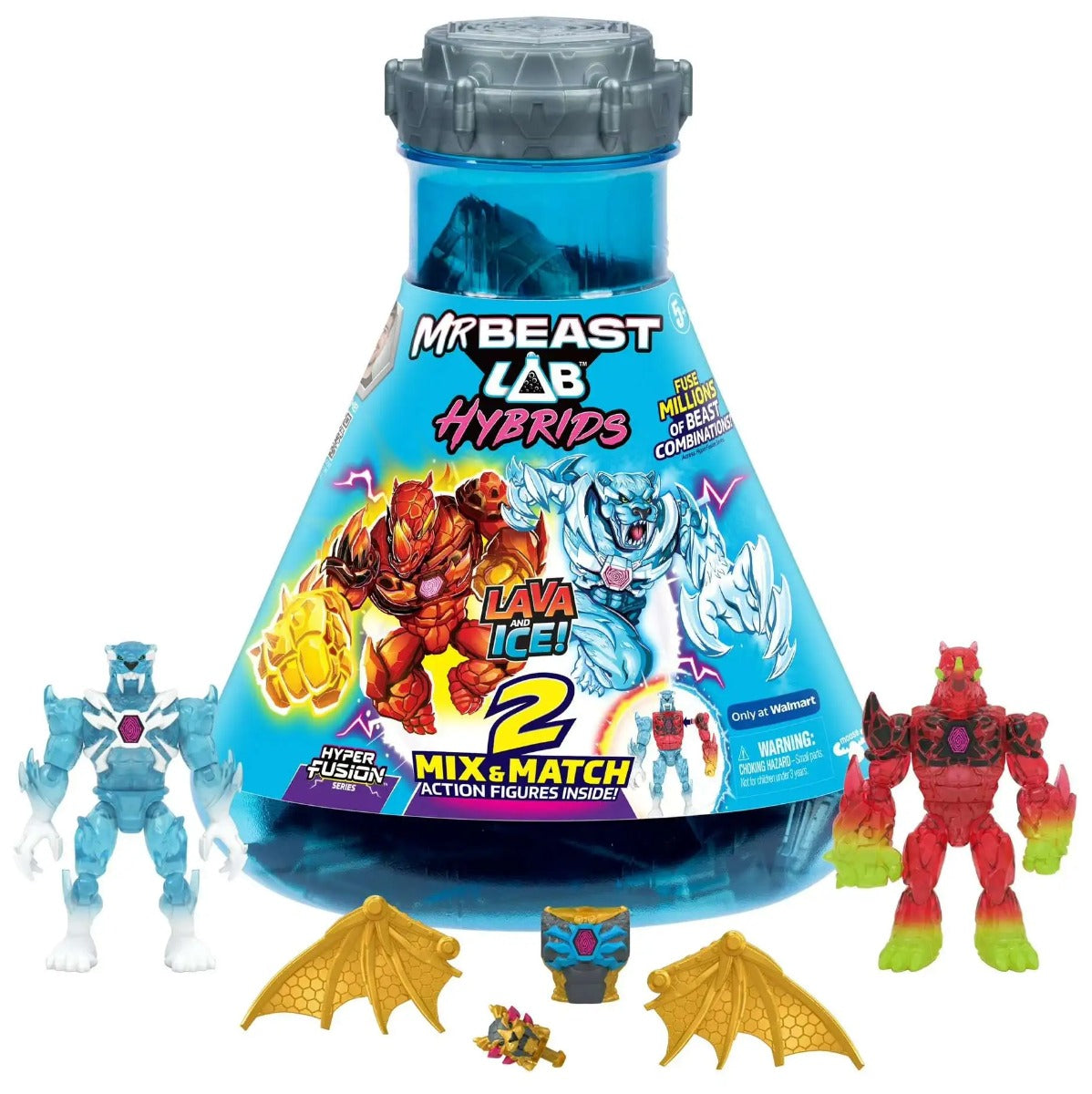 Buy MrBeast Lab Hybrids Lava and Ice Multi Pack | Yallatoys.com