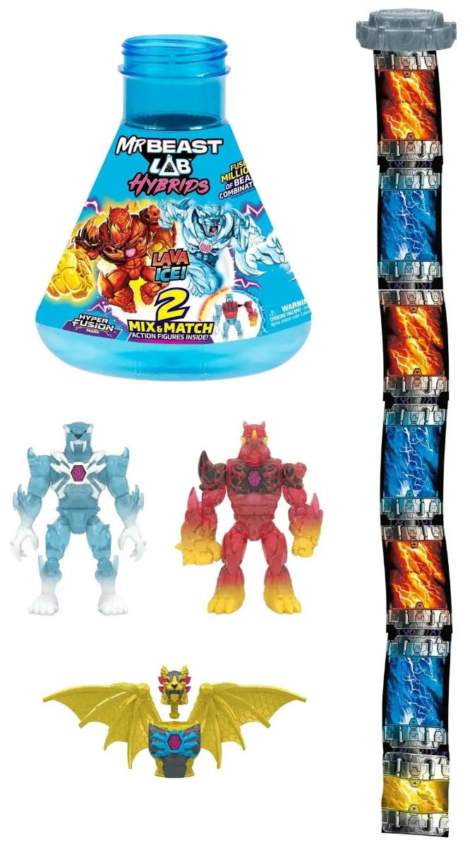 Buy MrBeast Lab Hybrids Lava and Ice Multi Pack | Yallatoys.com