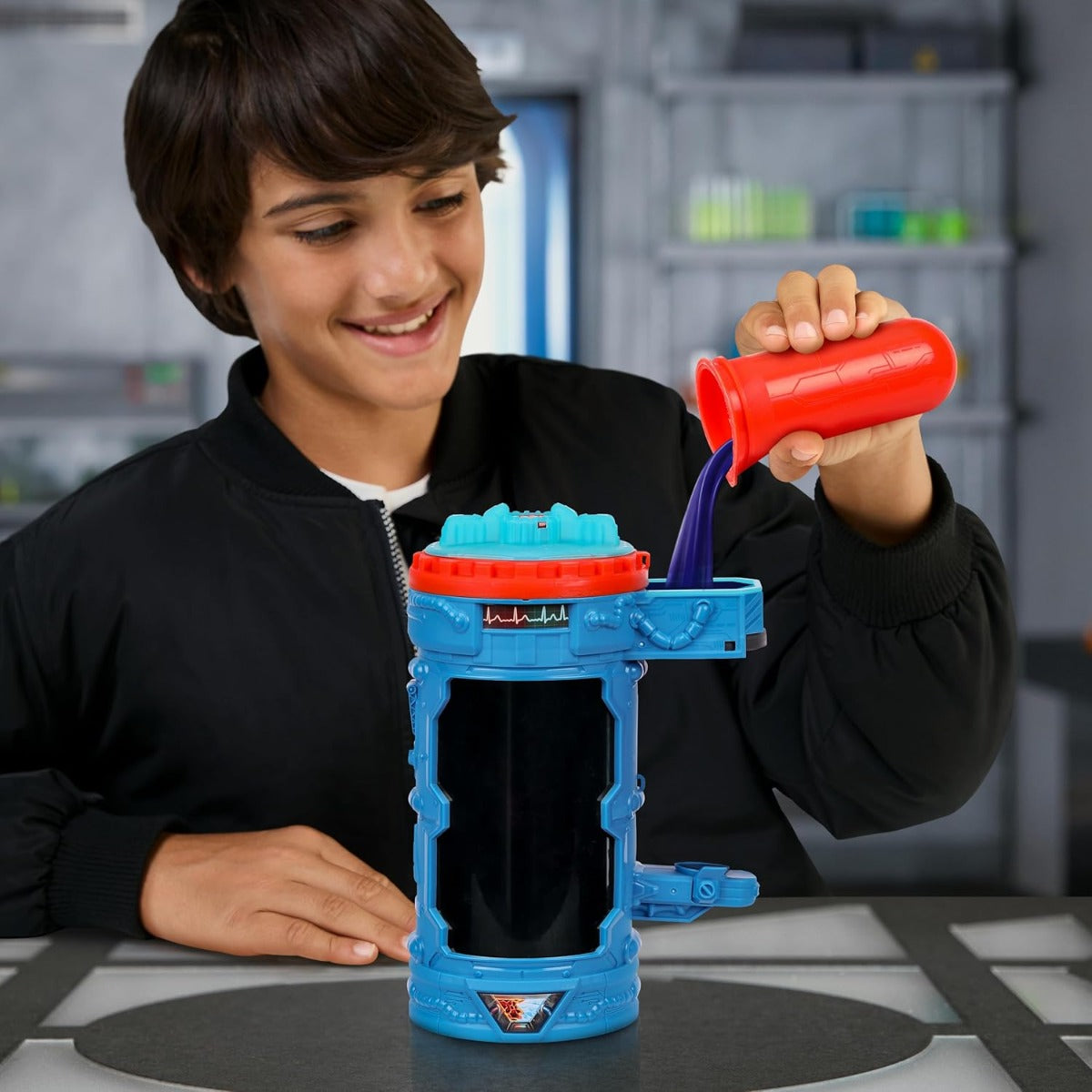 Buy MrBeast Lab Mutators S2 Mutation Chamber Magma Frost Panther Action Figure | Yallatoys.com