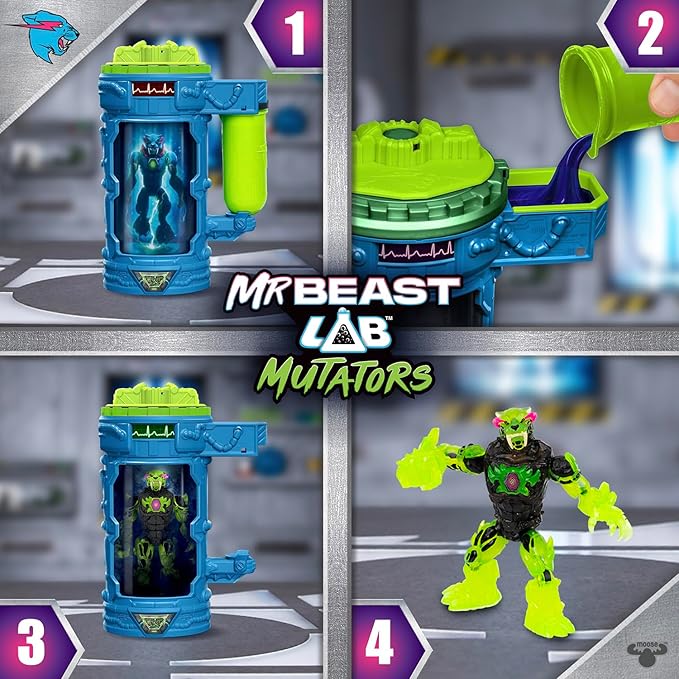 Buy MrBeast Lab Mutators Mutation Chamber Rock Panther | Yallatoys.com