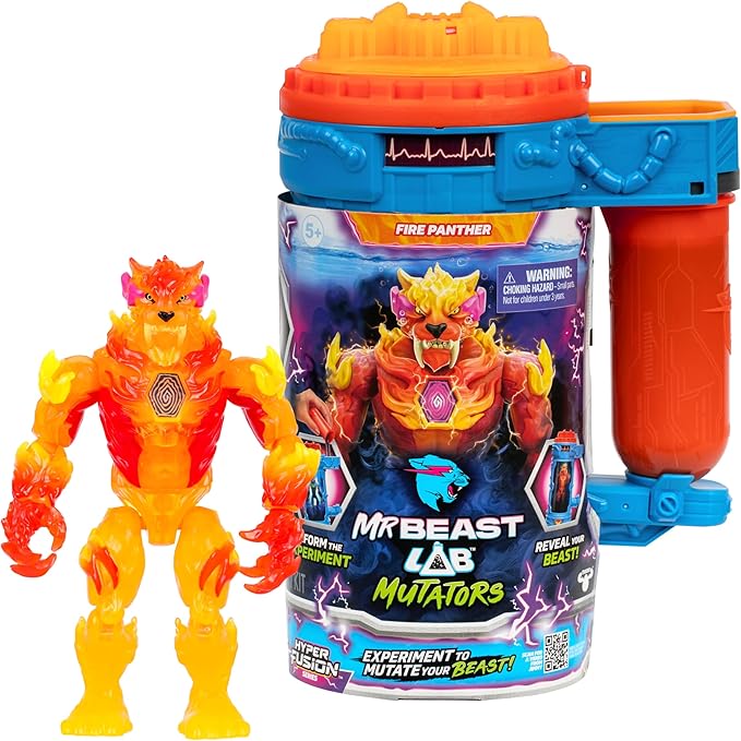 Buy MrBeast Lab Mutators Mutation Chamber Flame Panther | Yallatoys.com