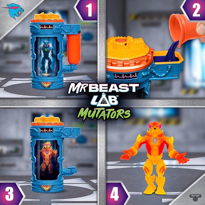 Buy MrBeast Lab Mutators Mutation Chamber Flame Panther | Yallatoys.com