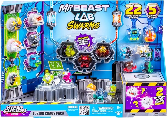 Buy Mrbeast Lab Swarms Fusion Chaos Pack (Sold Separately Subjected to Availability) | Yallatoys.com