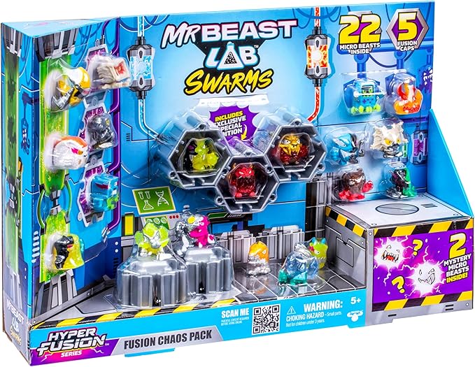 Buy Mrbeast Lab Swarms Fusion Chaos Pack (Sold Separately Subjected to Availability) | Yallatoys.com
