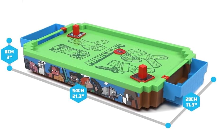 Buy Merchant Ambassador Minecraft Arcade Air Hockey Core Series Overworld | Yallatoys.com