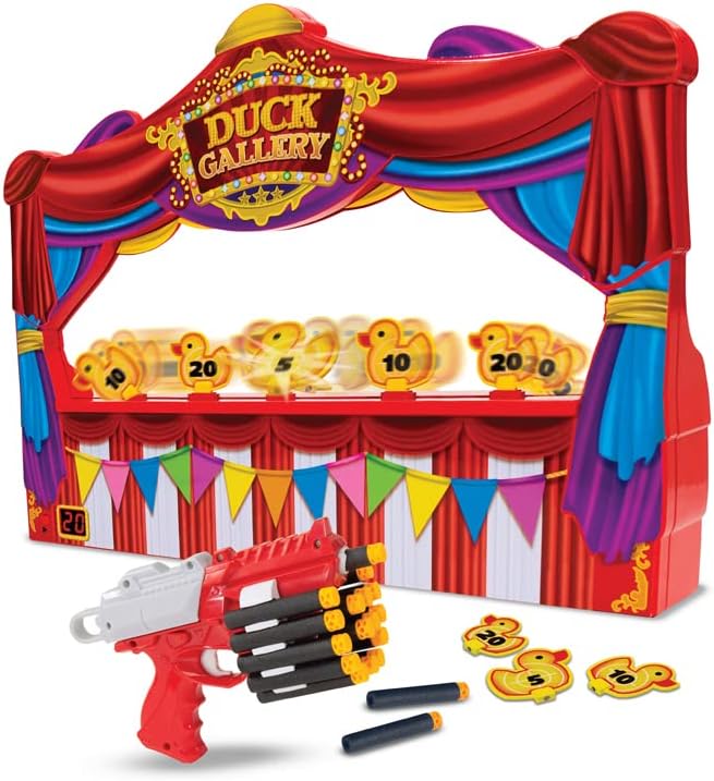 Buy Merchant Ambassador Games Electronic Arcade Duck Shooting Gallery | Yallatoys.com
