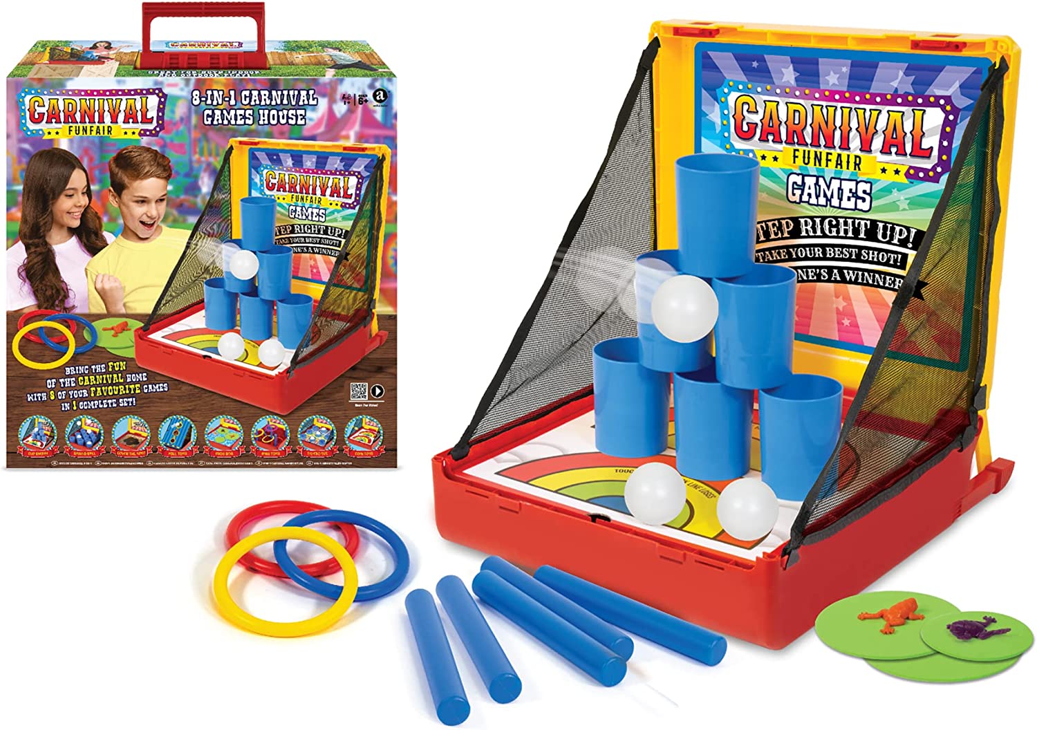 Buy Merchant Ambassador 8 in 1 Carnival Games | Yallatoys.com