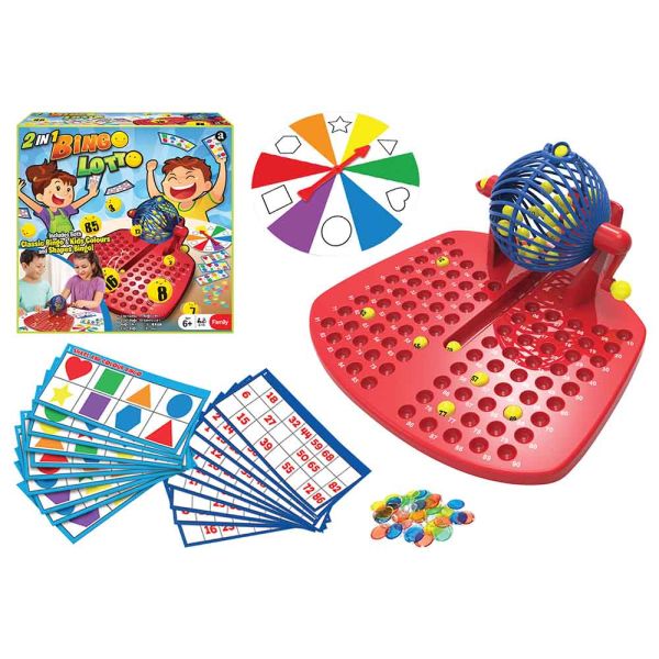 Buy Merchant Ambassador 2 In 1 Bingo & 2 In 1 Bingo Lotto | Yallatoys.com