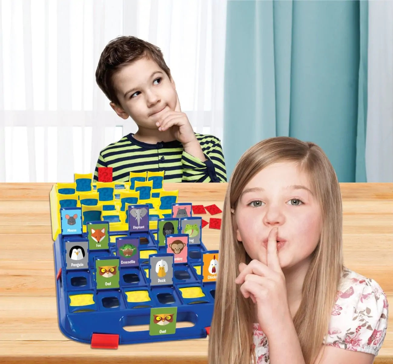 Buy Merchant Ambassador Who Are You & Who's At The Zoo 2 in 1 Combo Game | Yallatoys.com