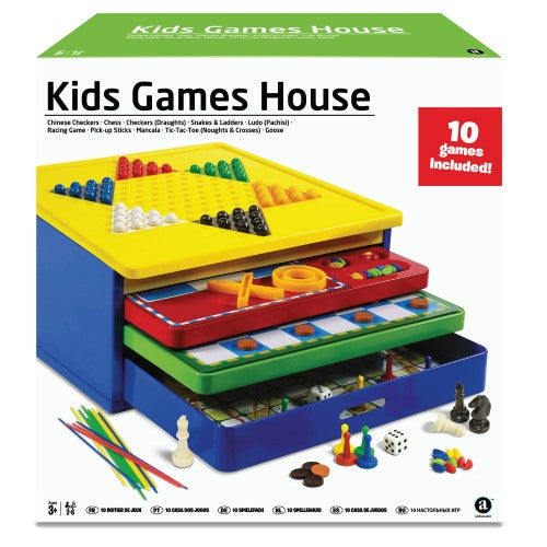 Buy Merchant Ambasador 10 in 1 Kids Game House | Yallatoys.com