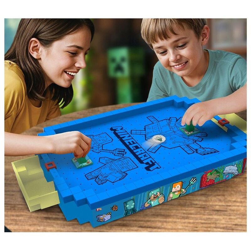 Buy Merchant Ambassador Core Series Minecraft Arcade Air Hockey Underwater | Yallatoys.com