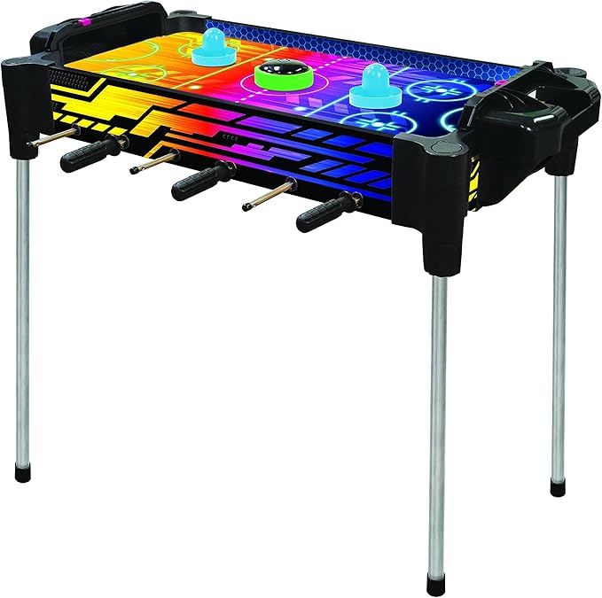 Buy Merchant Ambassador 2 In 1 Reversible Football & Hover Puck Air Hockey Table 27inch | Yallatoys.com