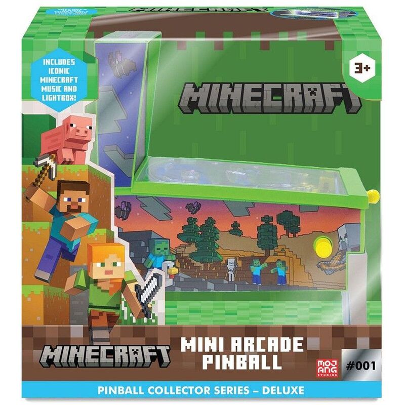 Buy Merchant Ambassador Minecraft Mini Arcade Pinball | Yallatoys.com