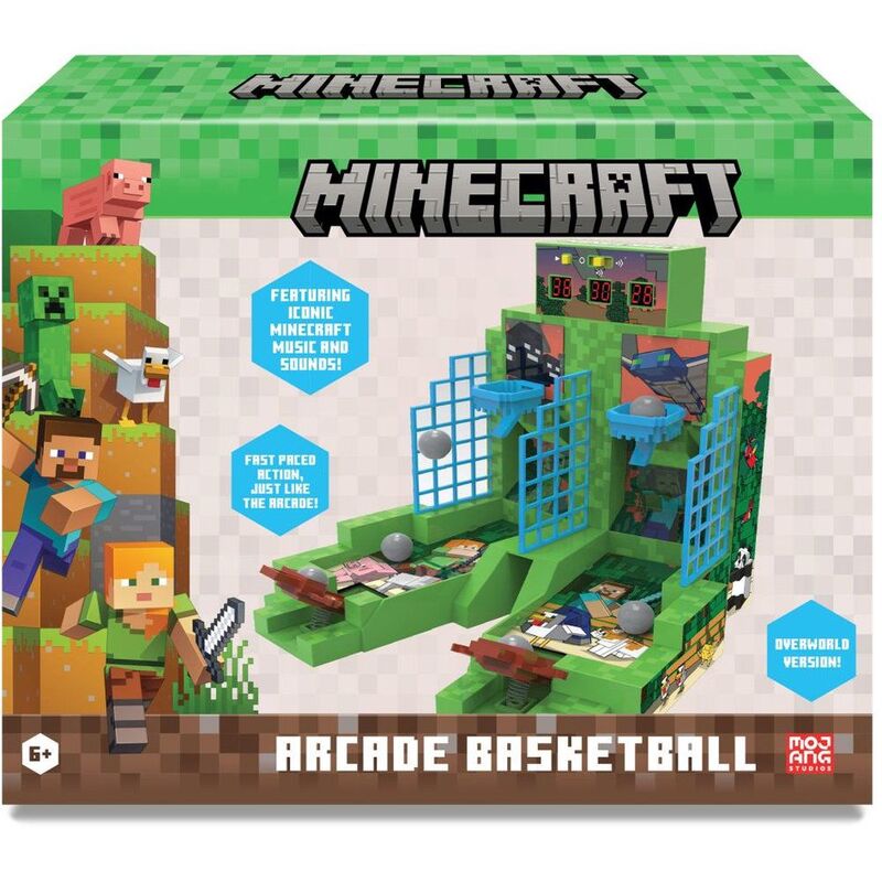 Buy Merchant Ambassador Core Series Minecraft Arcade Basketball | Yallatoys.com