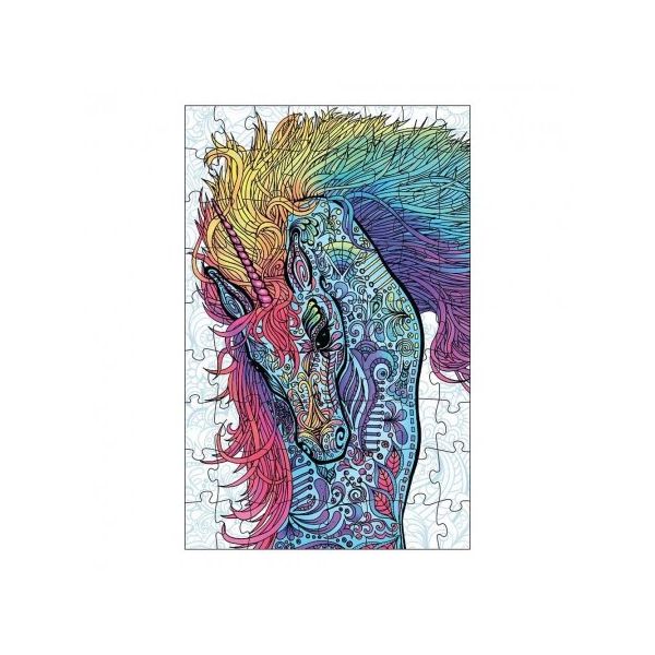 Buy Merchant Ambassador Mindful Living Kids 72pcs Puzzle Brave as a Unicorn | Yallatoys.com