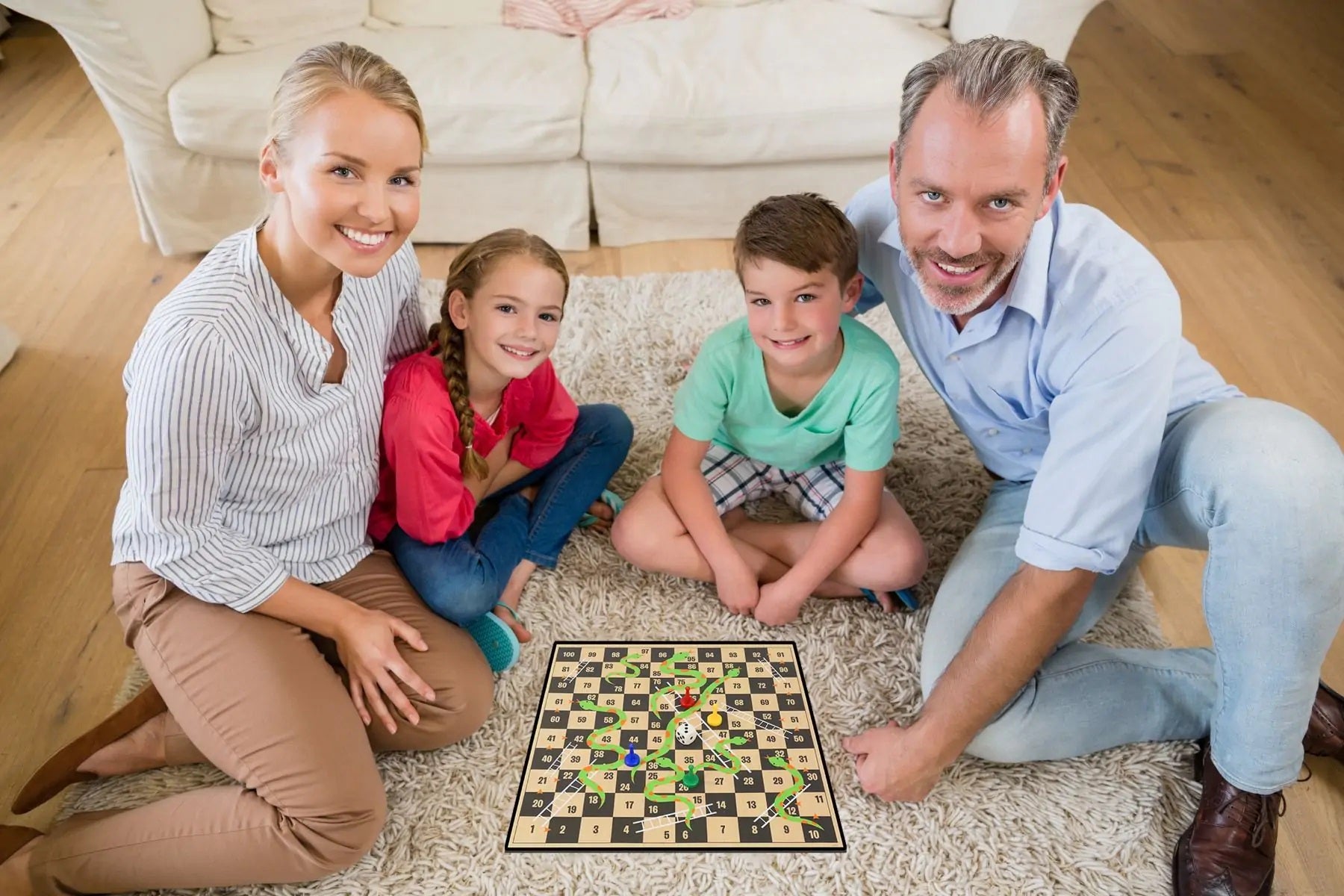 Buy Merchant Ambassador Classic Snakes & Ladders Game | Yallatoys.com