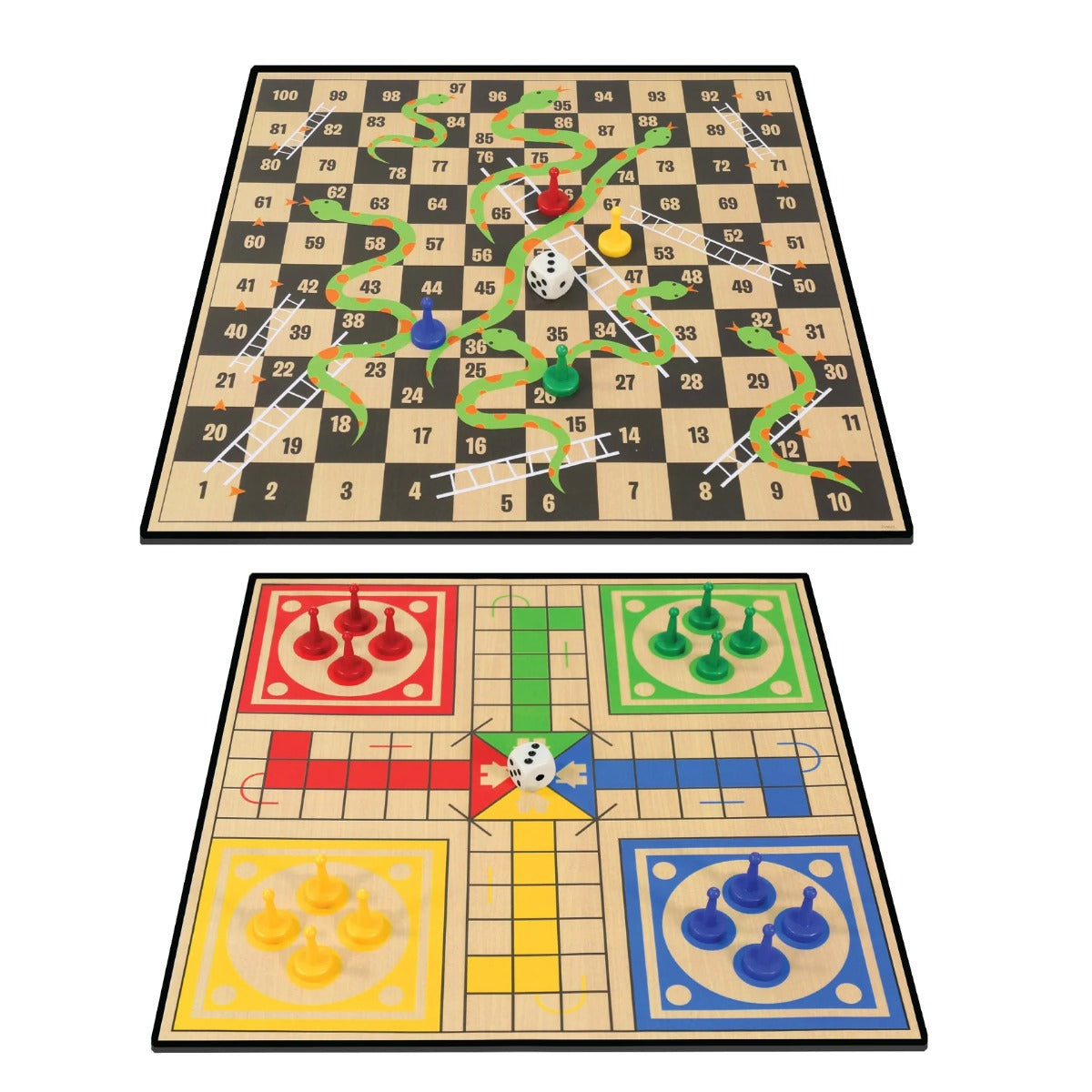 Buy Classic Game 2 in 1 Ludo Snakes & Ladders Basic | Yallatoys.com
