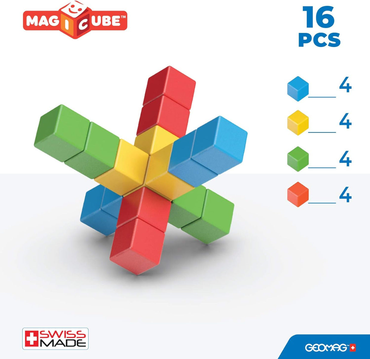 Buy Magicube Recycled Creative Set 16 pcs | Yallatoys.com