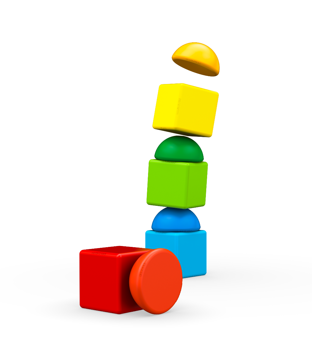 Buy Magicube Blocks Recycled Stacking 8 pcs | Yallatoys.com