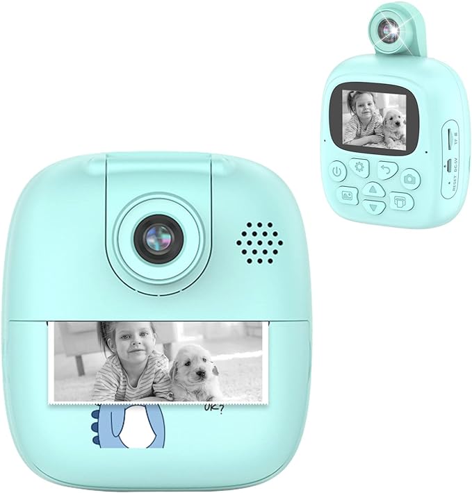 Buy MyCam Children's Digital Camera with Instant Print 24MP Blue | Yallatoys.com