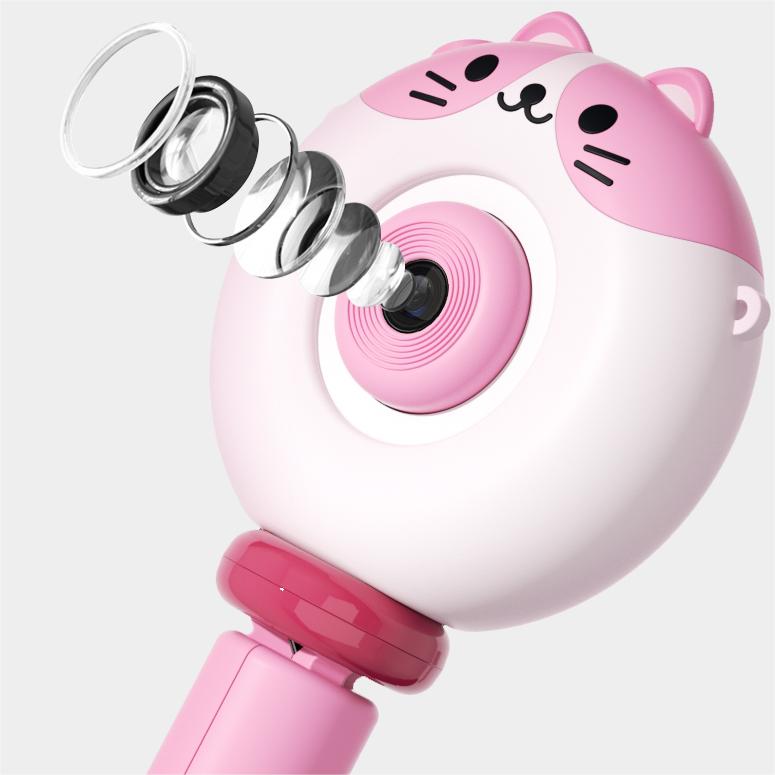 Buy MyCam Kids Camera with Tripod 12MP HD Pink | Yallatoys.com