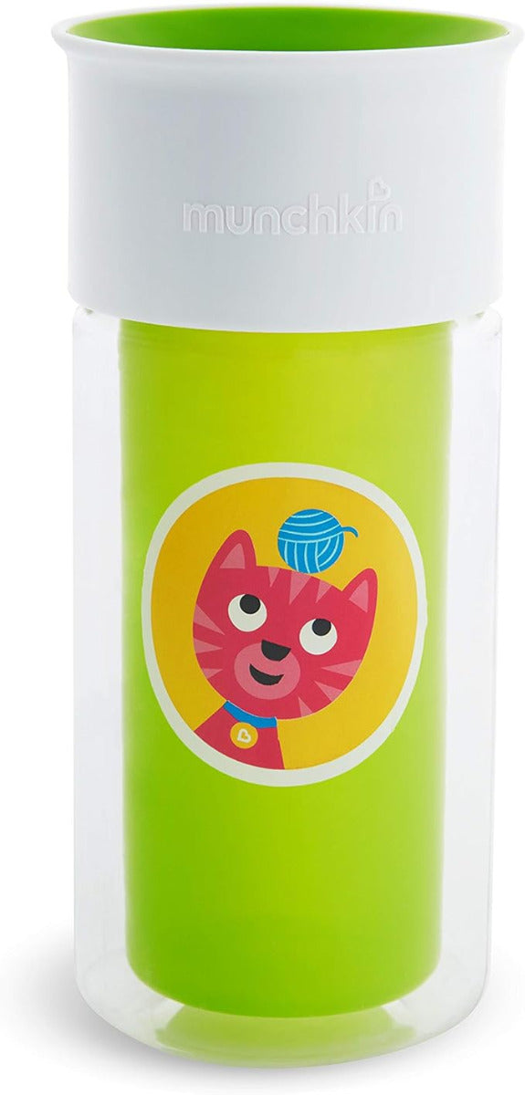 Munchkin Miracle Insulated Cup 9oz Green (Sold Separately Subject to Availability) Munchkin Yallatoys