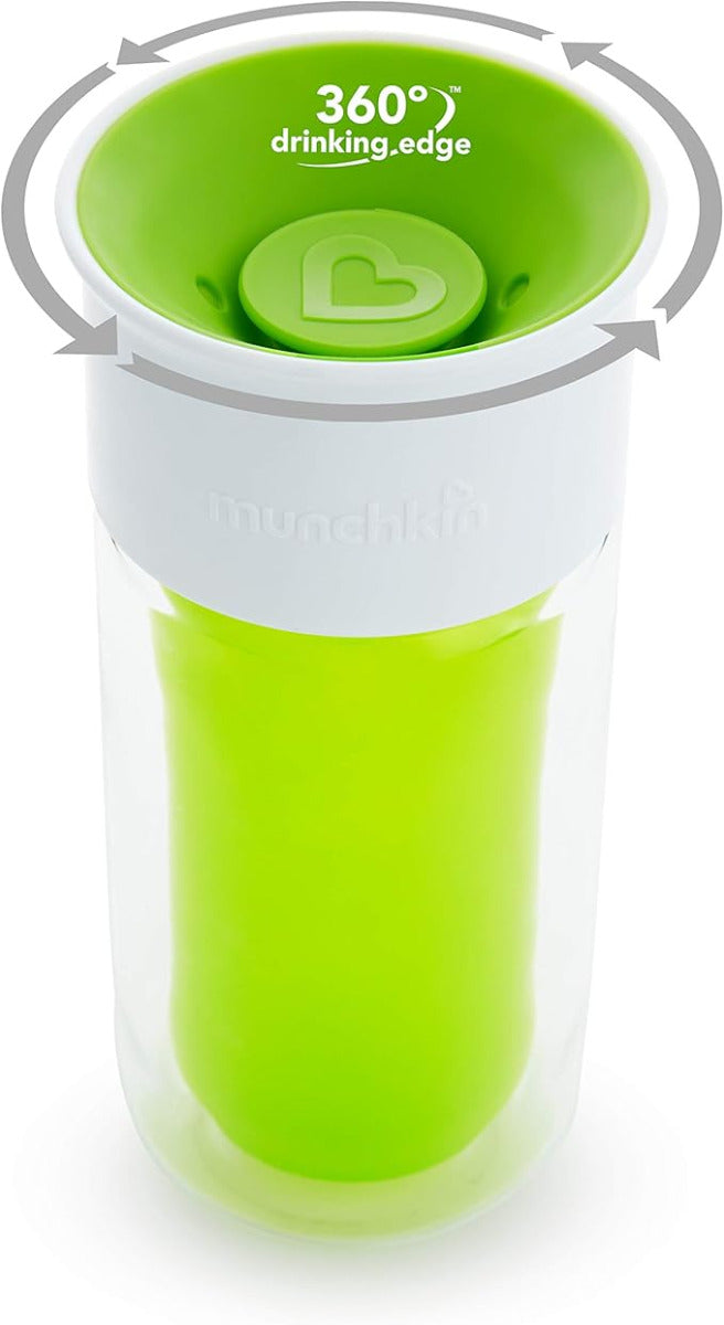 Munchkin Miracle Insulated Cup 9oz Green (Sold Separately Subject to Availability) Munchkin Yallatoys