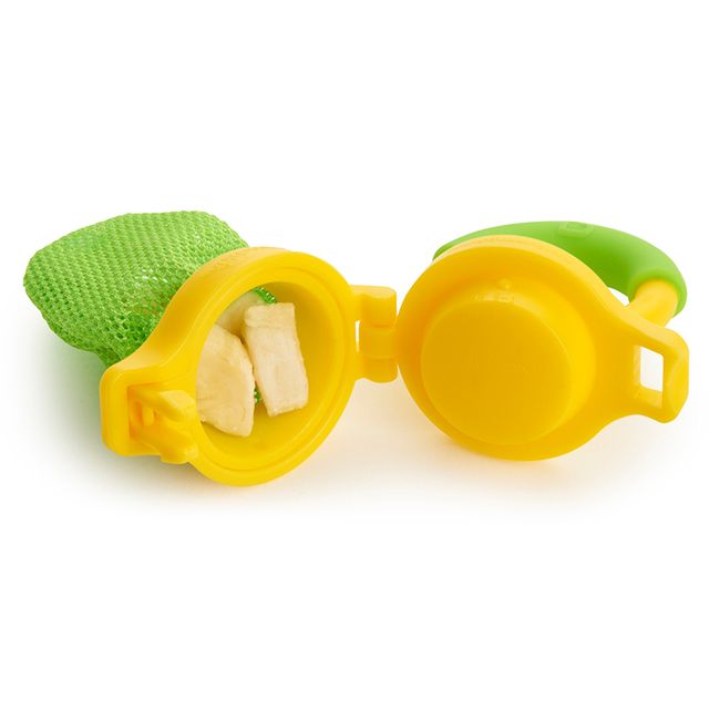 Munchkin Fresh Food Feeder Green & Yellow Munchkin Yallatoys