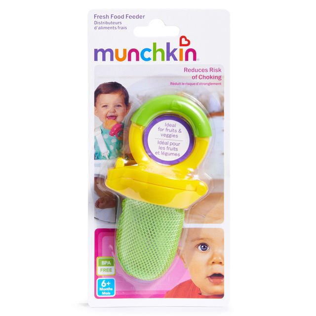 Munchkin Fresh Food Feeder Green & Yellow Munchkin Yallatoys