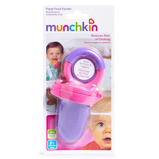 Munchkin Fresh Food Feeder Purple & Pink Munchkin Yallatoys