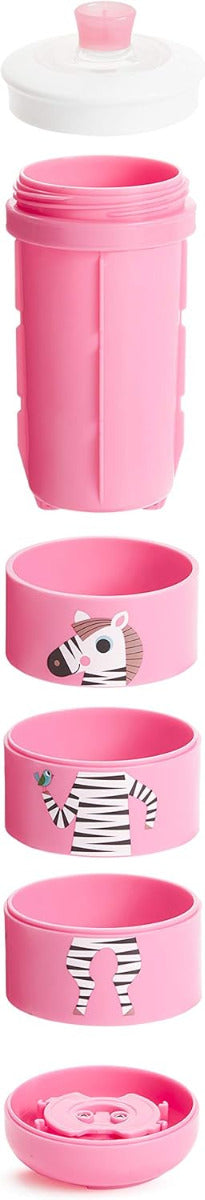 Munchkin Animal Twisty Bite Proof Cup 9oz 1pcs Pink (Sold Separately Subject to Availability) Munchkin Yallatoys