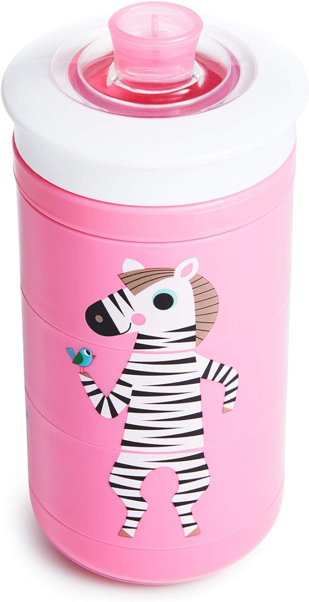 Munchkin Animal Twisty Bite Proof Cup 9oz 1pcs Pink (Sold Separately Subject to Availability) Munchkin Yallatoys