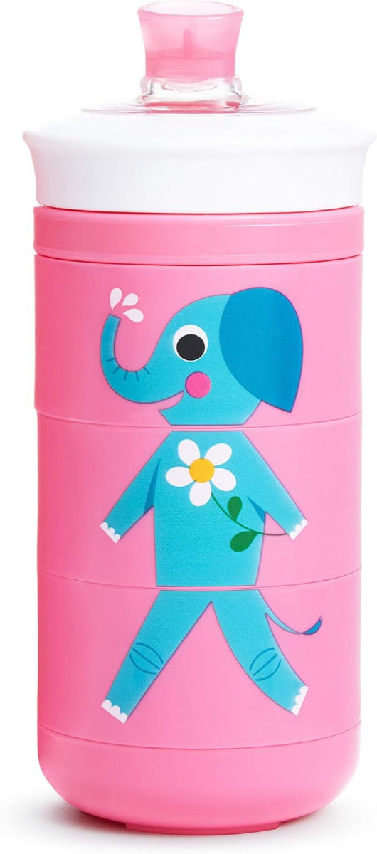 Munchkin Animal Twisty Bite Proof Cup 9oz 1pcs Pink (Sold Separately Subject to Availability) Munchkin Yallatoys