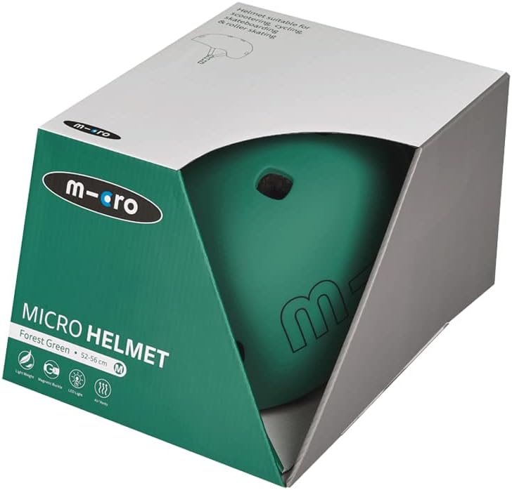 Buy Micro Helmet Forest Green Medium | Yallatoys.com