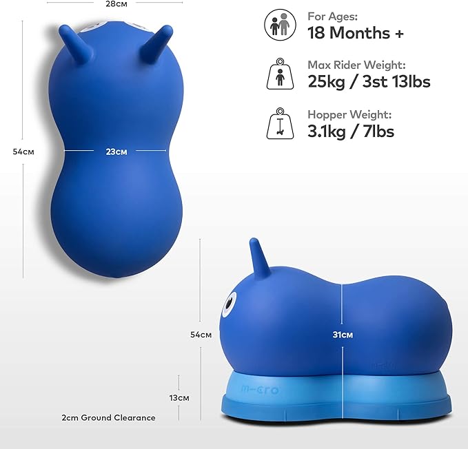 Buy Micro Air Hopper Blue | Yallatoys.com