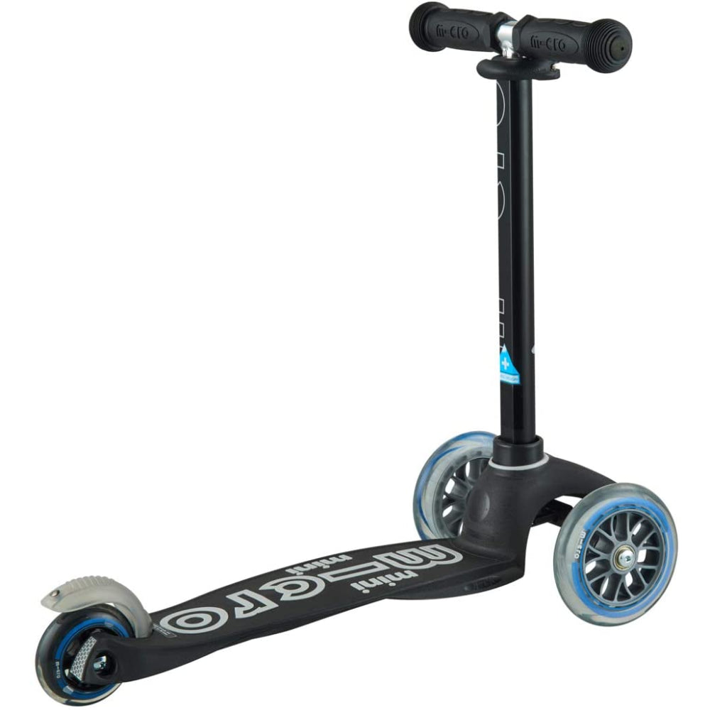 Buy Micro Mini Deluxe Black & Grey 3 Wheel Scooter | Yallatoys.com