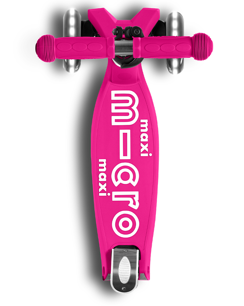 Buy Micro Maxi Deluxe Foldable Scooter Pink | Yallatoys.com