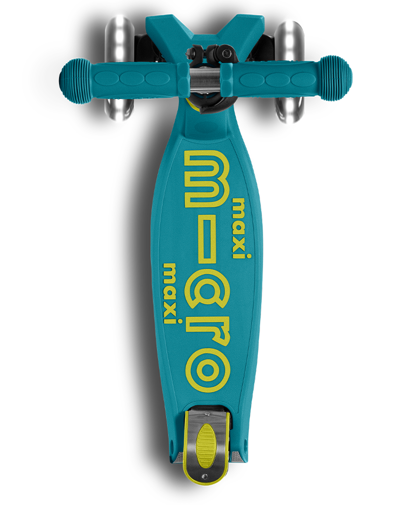 Buy Micro Maxi Deluxe Foldable Led Petrol Green | Yallatoys.com