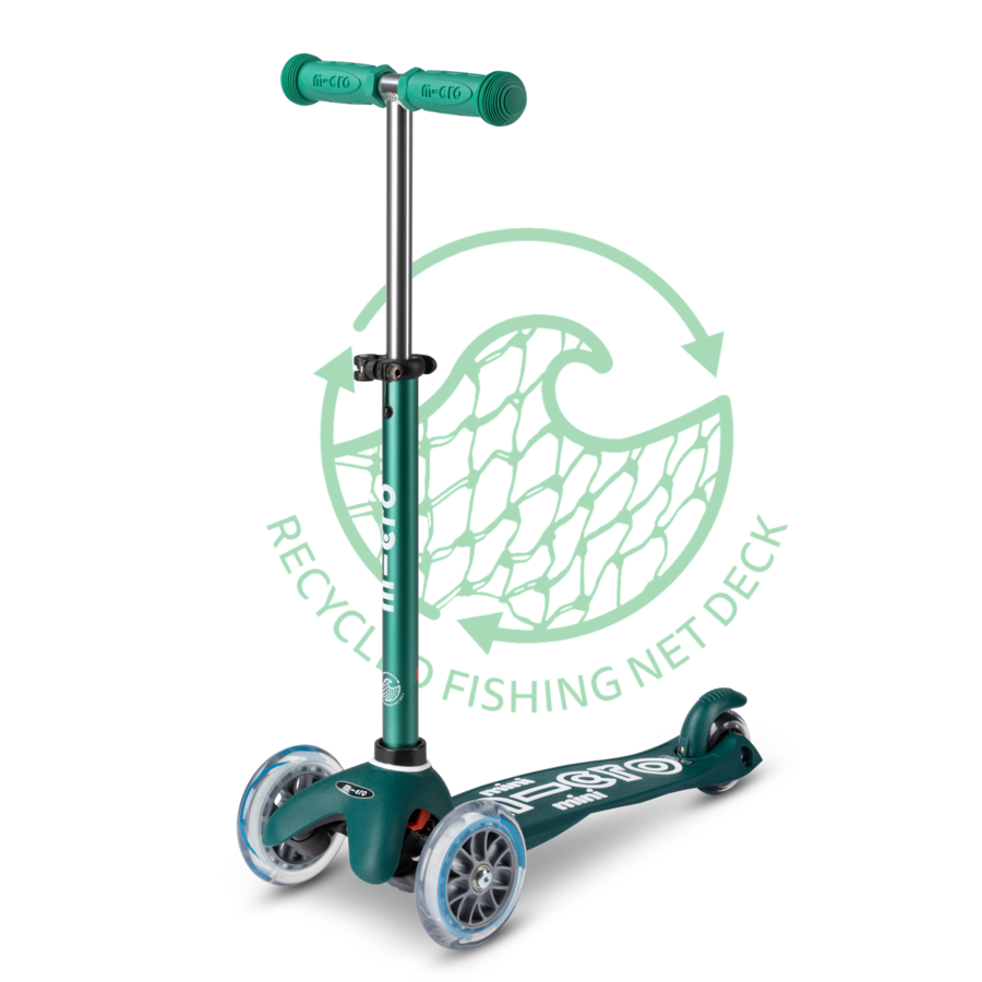 Buy Micro Mini Deluxe Eco Green Scooter | Yallatoys.com