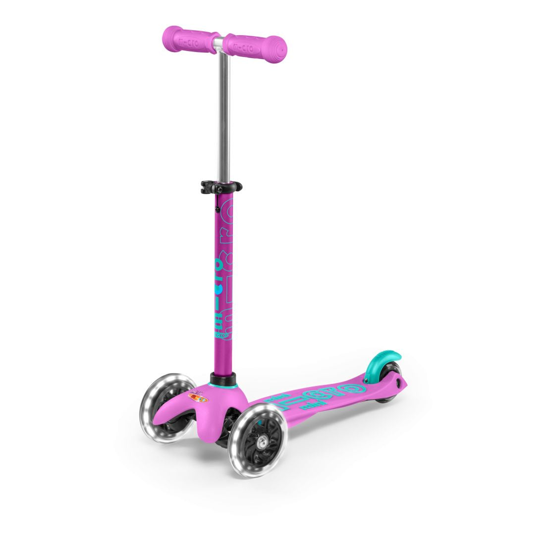 Buy Micro Mini Deluxe Lavender with LED 3 Wheels Scooter | Yallatoys.com