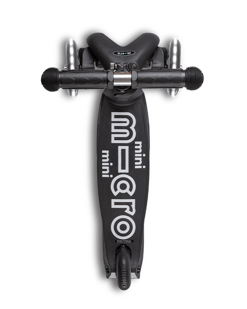 Buy Micro Mini Deluxe Eco 3 in 1 3 Wheels Scooters Black | Yallatoys.com