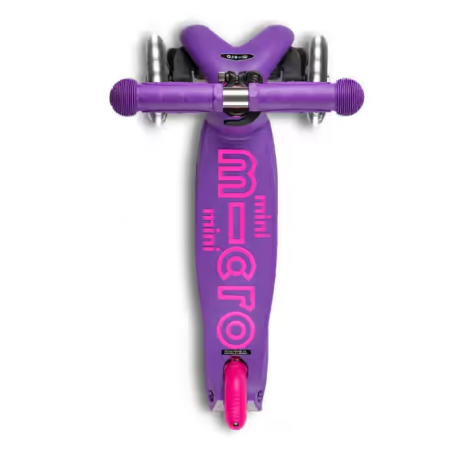 Buy Micro Mini Deluxe LED Purple Pink 3 Wheels Scooter | Yallatoys.com